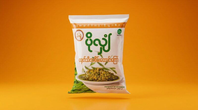 Fried green chili paste